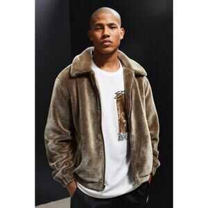 UO Urban Outfitters Unisex Faux Fur Coat